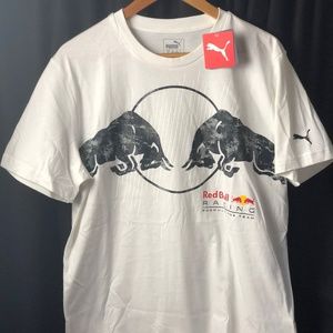 puma red bull t shirt